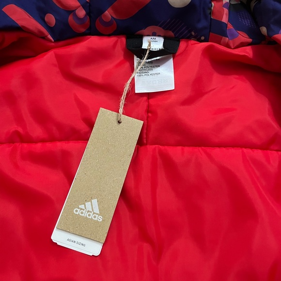 NWT - Adidas Women's Puffer Jacket for Happy Lunar Year Edition- Size M - Picture 9 of 9